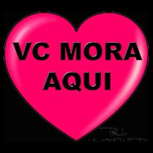 VC MORA AQUI Paulo VICTHOR - getsticker.com