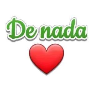 De nada - getsticker.com