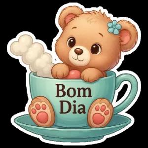 Bom Dia - getsticker.com
