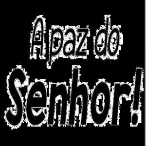 A paz do Senhor! - getsticker.com