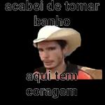 Vim só dar um "oi" se eu der os dois eu fico cego.