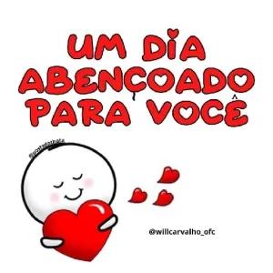 Um dia abençoado para você - getsticker.com