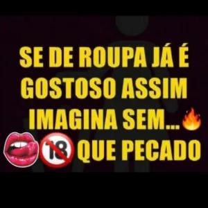 Se de roupa já é gostoso assim imagina sem... que pecado - getsticker.com