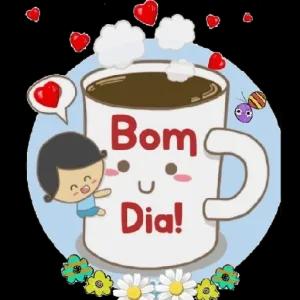 Bom Dia! - getsticker.com
