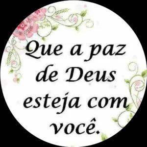 SAM Ques Que a paz de Deus esteja com você. - getsticker.com