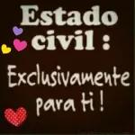 Estado civil: Exclusivamente para ti!