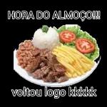 Hora do almoço 🥗 🍣