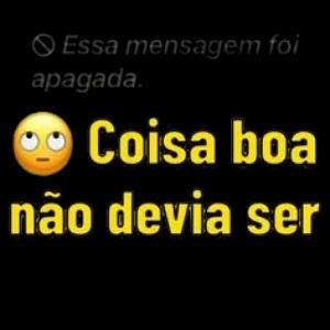 Coisa boa não devia ser - getsticker.com