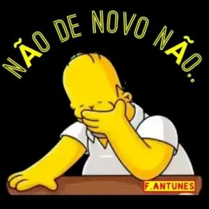 Não de novo não... - getsticker.com