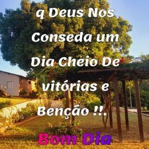 q Deus Nos Conseda um Dia Cheio De vitórias e Benção !!. Bom Dia - getsticker.com