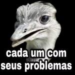 cada um com
seus problemas