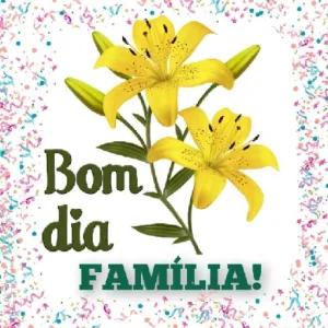Bom dia FAMÍLIA! - getsticker.com