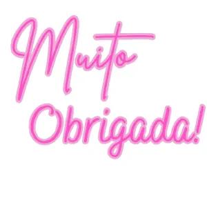 Muito Obrigada! - getsticker.com
