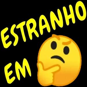 ESTRANHO EM - getsticker.com