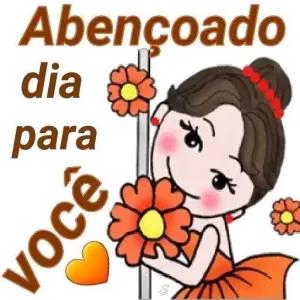 Abençoado dia para você - getsticker.com