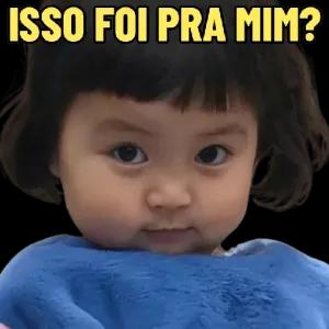ISSO FOI PRA MIM?  - getsticker.com