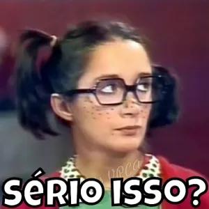 SÉRIO ISSO? - getsticker.com