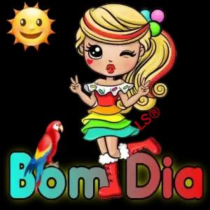 Bom Dia - getsticker.com