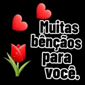 Muitas bençãos para você. - getsticker.com