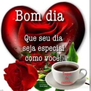 Bom dia Que seu dia seja especial como você! - getsticker.com