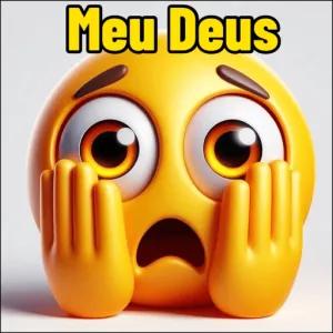 Meu Deus - getsticker.com