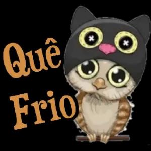 * Que Frio  - getsticker.com