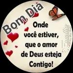 Deixe a fé ser seu guia! Deus ABENCOE O SEU DIA... Bom Dia