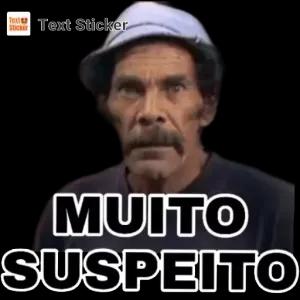 MUITO SUSPEITO - getsticker.com