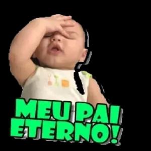 Meu pai eterno! - getsticker.com