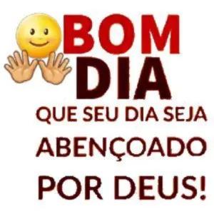 BOM DIA QUE SEU DIA SEJA ABENÇOADO POR DEUS! - getsticker.com