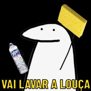 уре, WAY AR VAI LAVAR A LOUÇA - getsticker.com