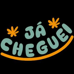 JÁ CHEGUEI! - getsticker.com