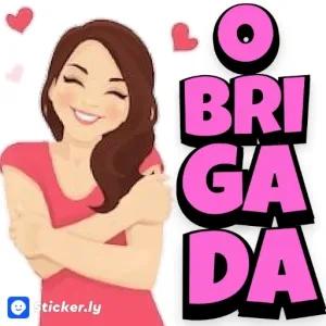 OBRIGADA - getsticker.com