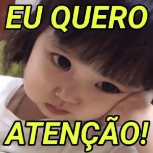EU QUERO ATENÇÃO! - getsticker.com