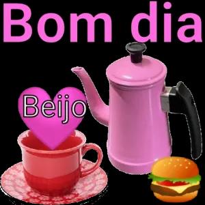 Bom dia Beijo - getsticker.com