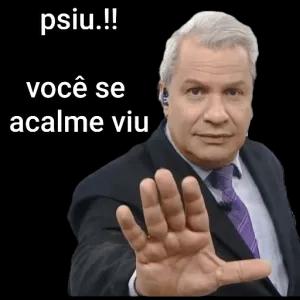 psiu.!! você se acalme viu - getsticker.com