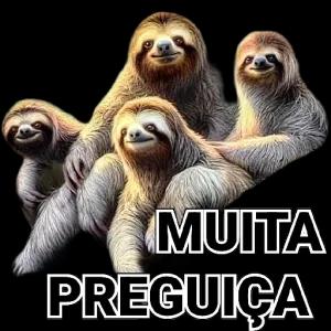 MUITA PREGUIÇA - getsticker.com
