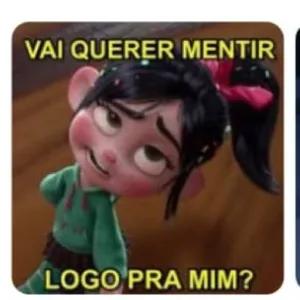 VAI QUERER MENTIR LOGO PRA MIM? - getsticker.com