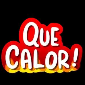 QUE CALOR!  - getsticker.com
