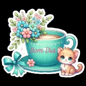 Bom Dia - getsticker.com