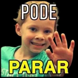 Pode parar - getsticker.com