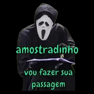 amostradinho vou fazer sua passagem - getsticker.com
