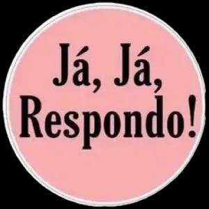 Já, Já, Respondendo! - getsticker.com