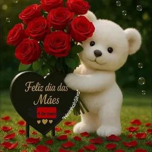 Feliz dia das Mães 4 de maio *NininhaSilva - getsticker.com