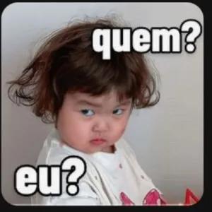 quem? eu? - getsticker.com