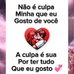 Eu escolhi você e continuo a te escolher todos os dias. Te amo!