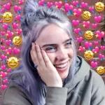 Figurinha romântica