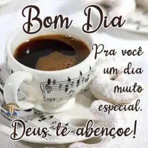 Bom Dia Pra você um dia muito especial. Deus te abençoe! - getsticker.com