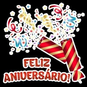 FELIZ ANIVERSÁRIO! - getsticker.com