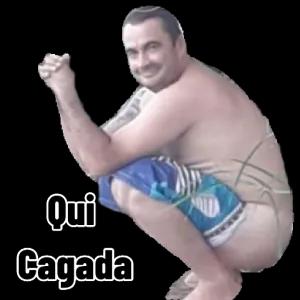 Qui cagada - getsticker.com